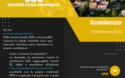 New Bando Servizio Civile Universale