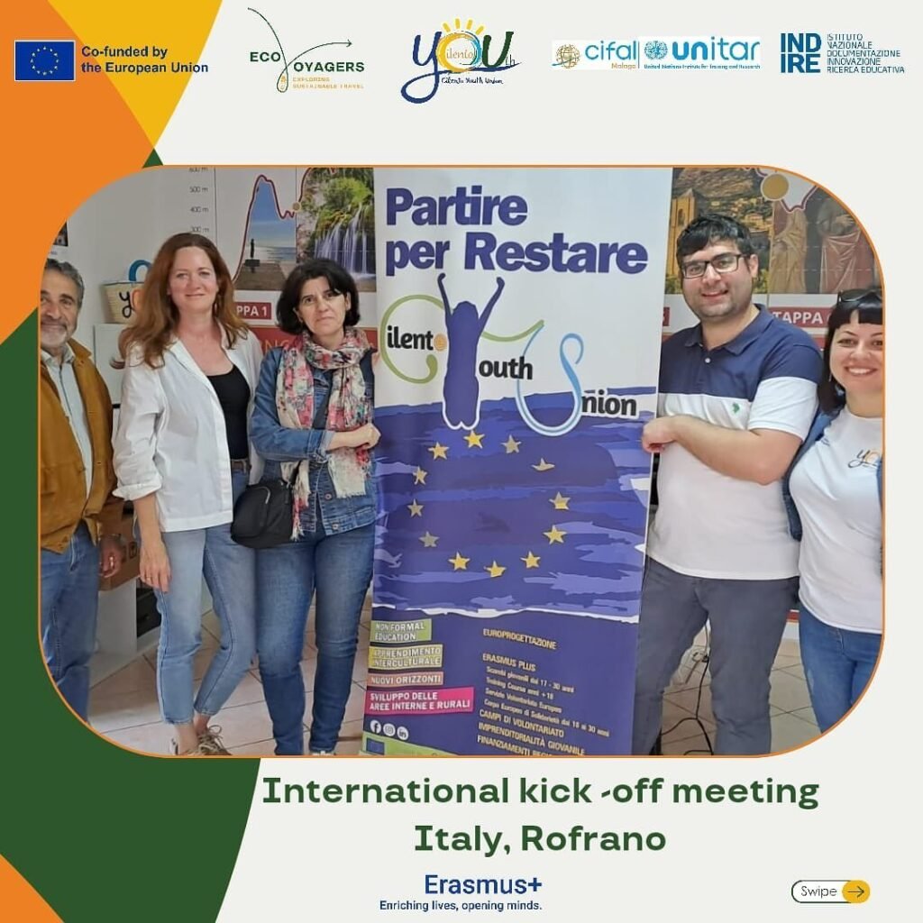 EcoVoyagers turismo lento cammini sviluppo territoriale Erasmus