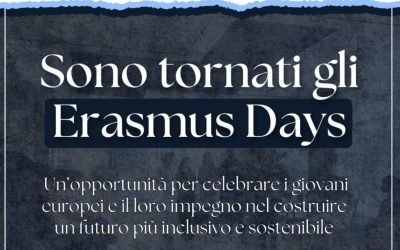 Erasmus Days dal 14 al 19 Ottobre sei giorni per far risplendere l’Europa