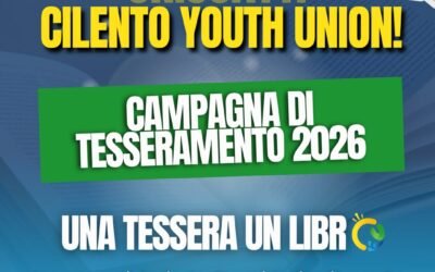 Diventa parte di Cilento Youth Union: aperto il tesseramento 2026